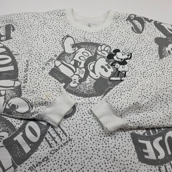 Disney Spirit Jersey Mickey Mouse Sound Cartoons Adult XL Stain Read - Picture 6 of 11